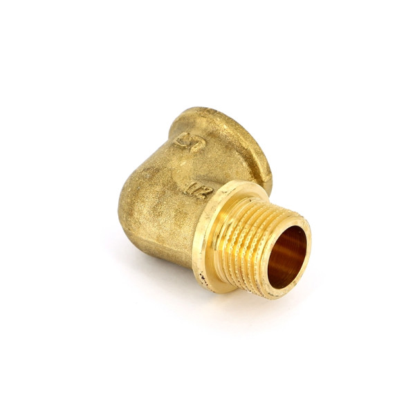 Угольник 1/2" ВН с упором Uni-Fitt (латунь) 612G2200