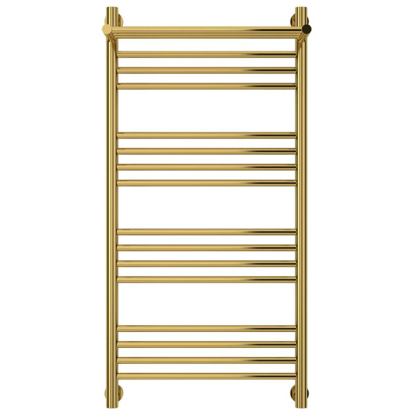 Полотенцесушитель водяной Сунержа Богема с полкой+ 1000х500 золотой (03-0223-1050) Полотенцесушитель водяной Сунержа Богема с полкой+ 1000х500 золотой (03-0223-1050)