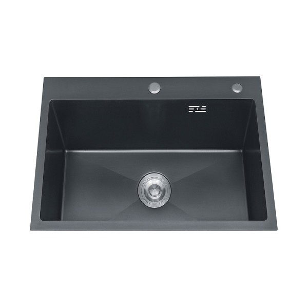 Мойка для кухни врезная Azario Sabrina 50x50x20 нержавеющая сталь оружейная сталь сифон хром