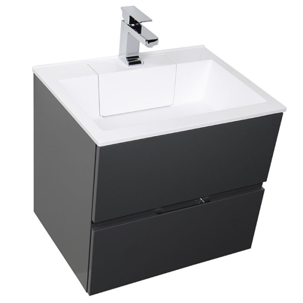 Тумба подвесная Aquanet Алвита 90 серый антрацит (00240111) Тумба подвесная Aquanet Алвита 90 серый антрацит (00240111)