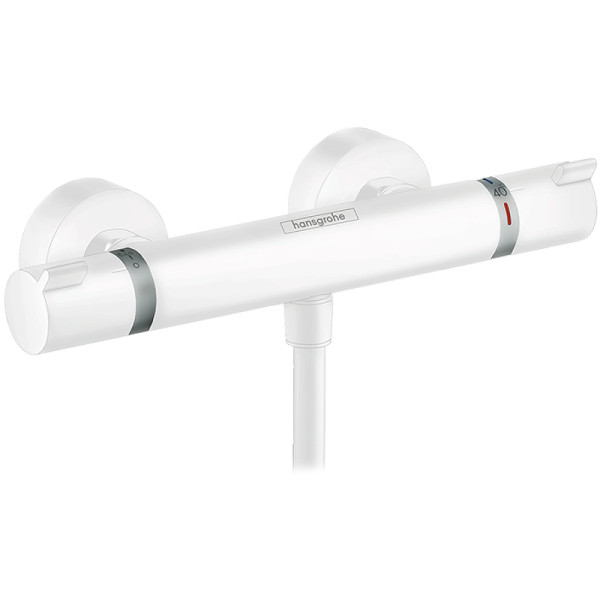 Смеситель для душа Hansgrohe Ecostat Comfort с термостатом белый (13116700)