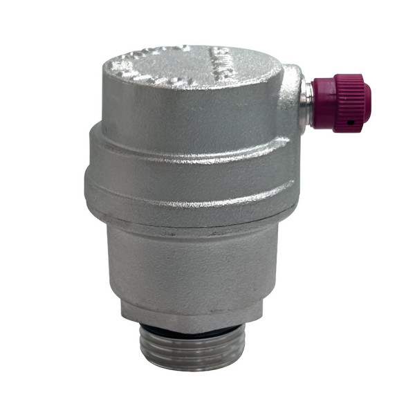 Воздухоотводчик автоматический 1/2" Rommer (никель, боковой выпуск) RVA-0002-000015 Воздухоотводчик автоматический 1/2" Rommer (никель, боковой выпуск) RVA-0002-000015
