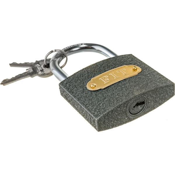 Замок навесной FIT Hi-Tec 63 мм (67163) Замок навесной FIT Hi-Tec 63 мм (67163)