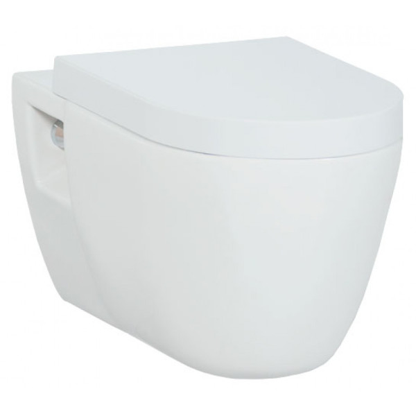 Унитаз подвесной Creavit Favori 36,5x56,3x32,5 белый (FR320.00100)