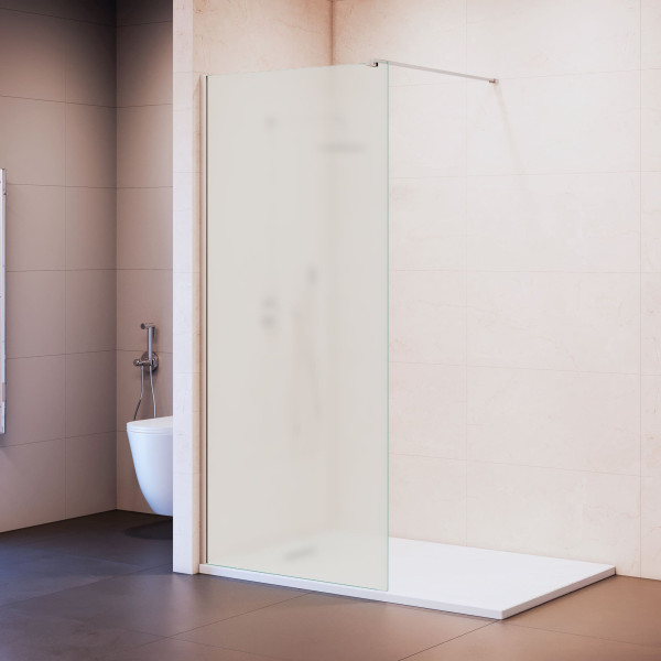 Душевое ограждение RGW Walk In WA-210 100x195 стекло матовое, профиль хром (351021010-21)