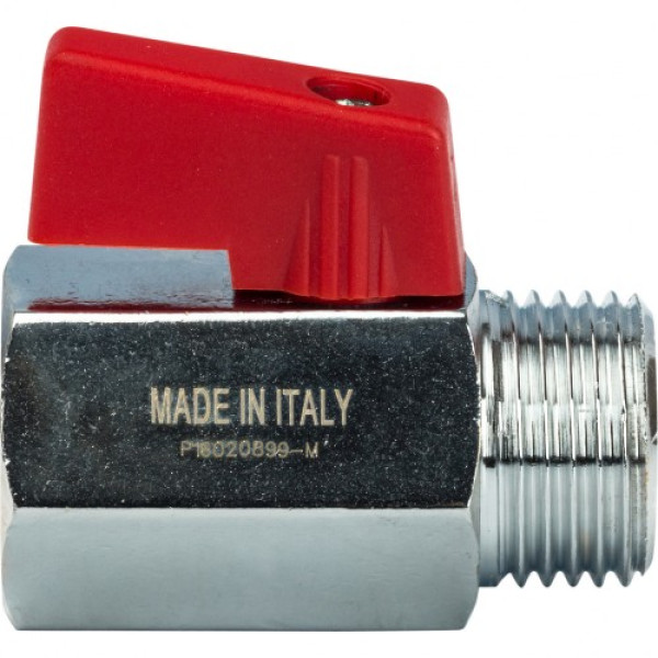 Кран 1/2" ВН шаровый Stout (мини) красный флажок SVB-0022-000015 Кран 1/2" ВН шаровый Stout (мини) красный флажок SVB-0022-000015