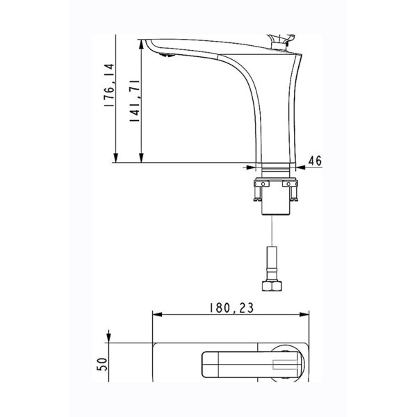 Смеситель для раковины Timo Helmi хром, короткий излив (4061/00-16F) Смеситель для раковины Timo Helmi хром, короткий излив (4061/00-16F)
