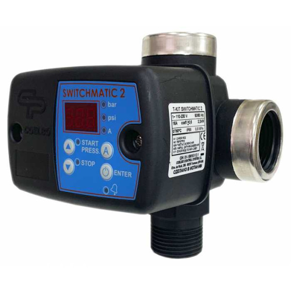 Блок управления насосом Coelbo электронный T-KIT SWITCHMATIC 2 (U480042) Блок управления насосом Coelbo электронный T-KIT SWITCHMATIC 2 (U480042)