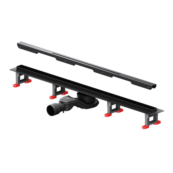 Душевой лоток AM.PM MasterFlow линейный универс затвор Slim line 80 см черн мат (W01SC-S11-080-05BM) Душевой лоток AM.PM MasterFlow линейный универс затвор Slim line 80 см черн мат (W01SC-S11-080-05BM)