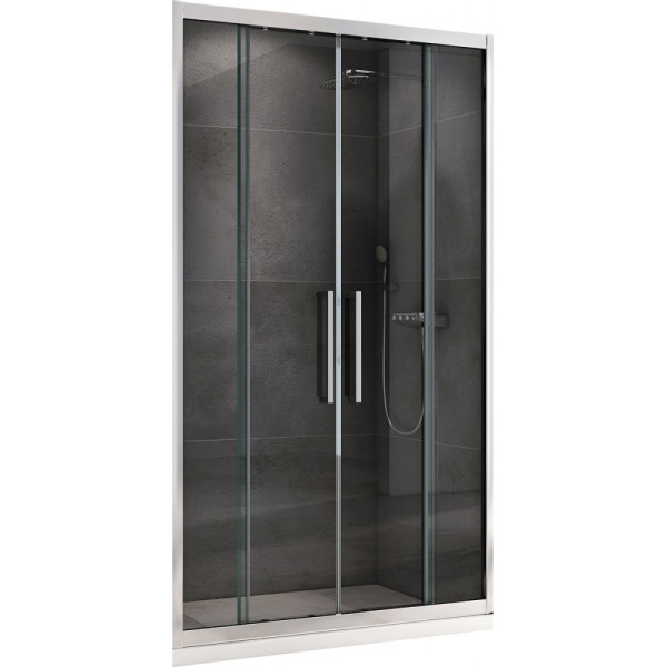 Душевая дверь Abber Schwarzer Diamant 170x195 стекло прозрачное, профиль хром (AG33170H) Душевая дверь Abber Schwarzer Diamant 170x195 стекло прозрачное, профиль хром (AG33170H)