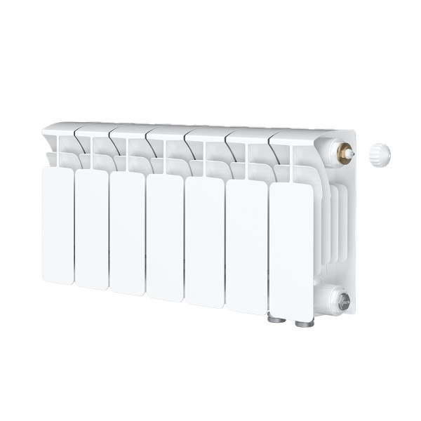 Радиатор биметаллический Rifar Base Ventil R 200 (7 секций, НП прав подкл. 50 мм.) (RB20007VR) Радиатор биметаллический Rifar Base Ventil R 200 (7 секций, НП прав подкл. 50 мм.) (RB20007VR)