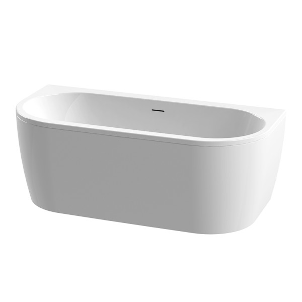 Ванна акриловая Cezares Slim 180x79x60 белый (SLIM WALL-180-80-60-W37-SET)
