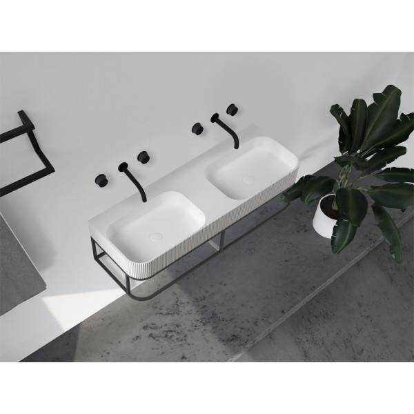 Раковина подвесная Stein (белый матовый) Раковина подвесная Stein (белый матовый)