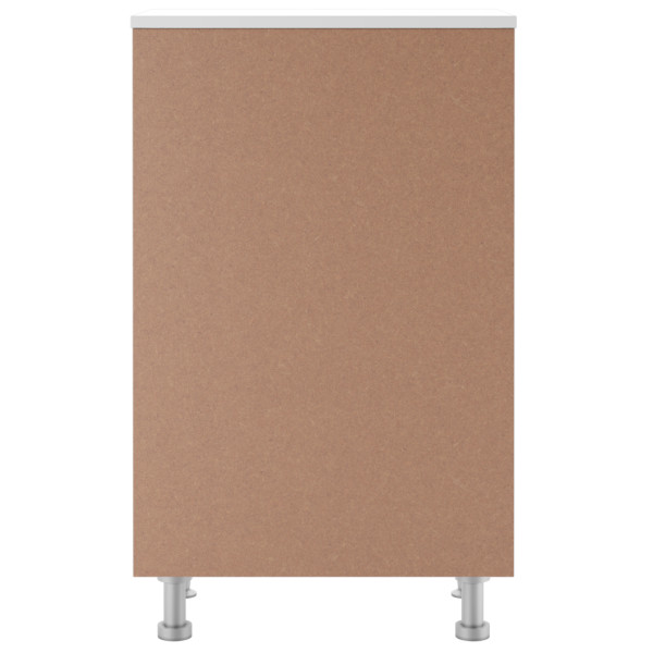 Комод 50 Волна с верхним ящиком В1 Айсберг Домино (DA1001K)