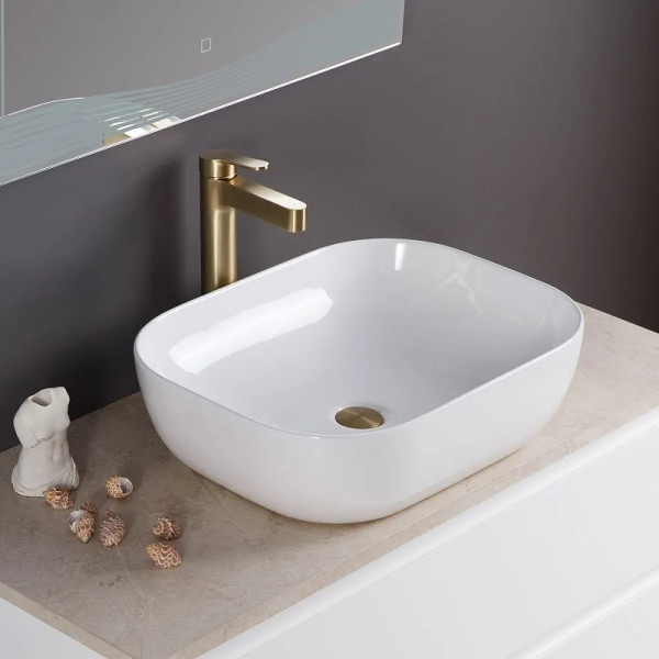 Раковина накладная BelBagno 40x50 белая (BB13020) Раковина накладная BelBagno 40x50 белая (BB13020)