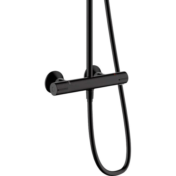 Душевая система Hansgrohe Vernis Blend Showerpipe черная (26276670) Душевая система Hansgrohe Vernis Blend Showerpipe черная (26276670)