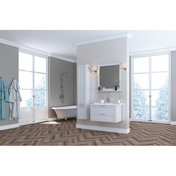 Пенал подвесной Aquaton Леон 312x325x1602 дуб белый (1.A186.5.03L.BPS.0) Пенал подвесной Aquaton Леон 312x325x1602 дуб белый (1.A186.5.03L.BPS.0)