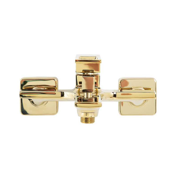 Смеситель для ванны и душа BelBagno Luce (LUC-VAS-ORO)
