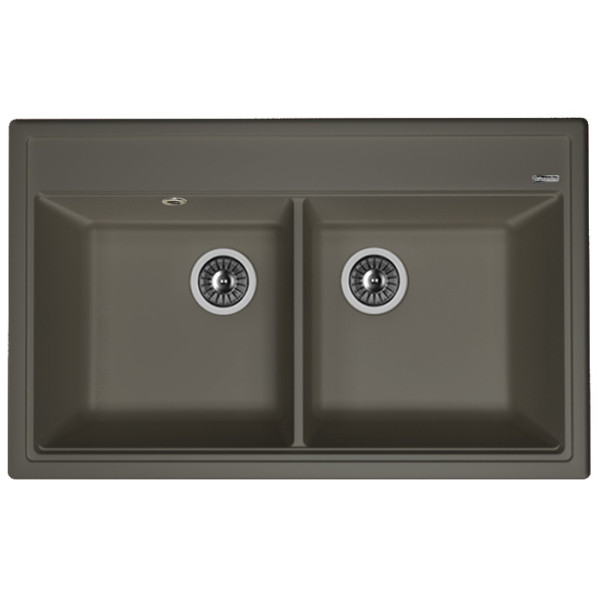 Мойка для кухни Florentina Липси 820 82х51 Fs, Антрацит (20.370.E0820.302)