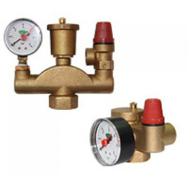 Группа безопасности котла Unipump 1"*3/4" (компакт) (42825) Группа безопасности котла Unipump 1"*3/4" (компакт) (42825)