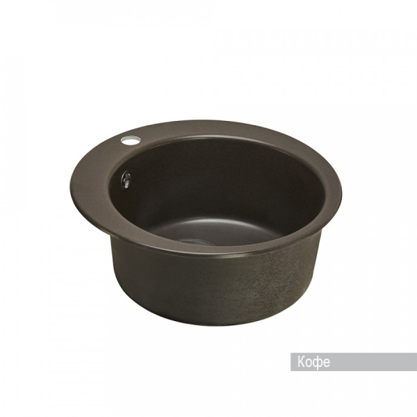 Мойка для кухни врезная Aquaton Иверия 470x470x190 кофе (1.A711.0.32I.V28.0)