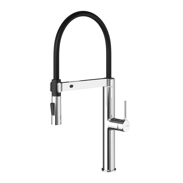 Смеситель для кухни WasserKRAFT с гибким изливом хром (A8817)