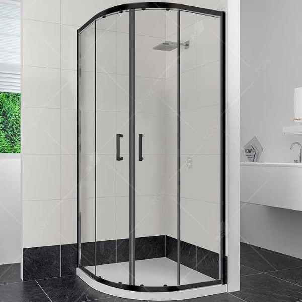 Душевой уголок RGW CL-53-B 80*80 стекло прозрачное, профиль черный 06095388-14 Душевой уголок RGW CL-53-B 80*80 стекло прозрачное, профиль черный 06095388-14