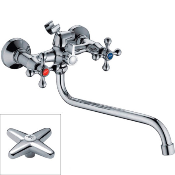 Смеситель для ванны и душа Ledeme с душевым гарнитуром (L2320) Смеситель для ванны и душа Ledeme с душевым гарнитуром (L2320)