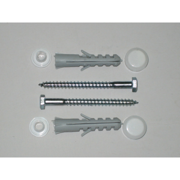 Крепление для унитаза 10*80 (белое) Крепление для унитаза 10*80 (белое)