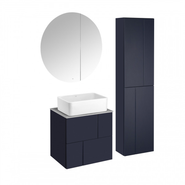 Тумба подвесная Roca Luna 586x450x560 синий (Z.RU93.0.776.6)