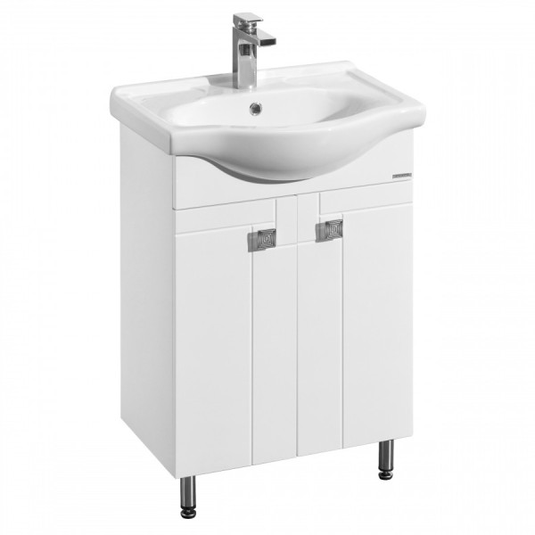 Тумба напольная Aquaton Фиджи 554x340x700 белый (1.A179.6.01F.G01.0) Тумба напольная Aquaton Фиджи 554x340x700 белый (1.A179.6.01F.G01.0)