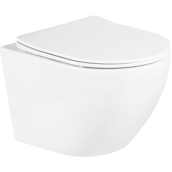 Чаша подвесного унитаза с сиденьем BelBagno Uno (BB3105CHR/SC) Чаша подвесного унитаза с сиденьем BelBagno Uno (BB3105CHR/SC)