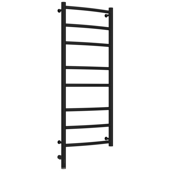 Полотенцесушитель электрический Сунержа Галант 3.0 1000x400 провод слева матовый чёрный (31-5800-1040)