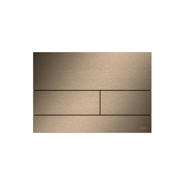 Клавиша смыва TECEsquare II металл PVD Brushed Red Gold (с покрытием против отпечатков пальцев) (9240848) Клавиша смыва TECEsquare II металл PVD Brushed Red Gold (с покрытием против отпечатков пальцев) (9240848)
