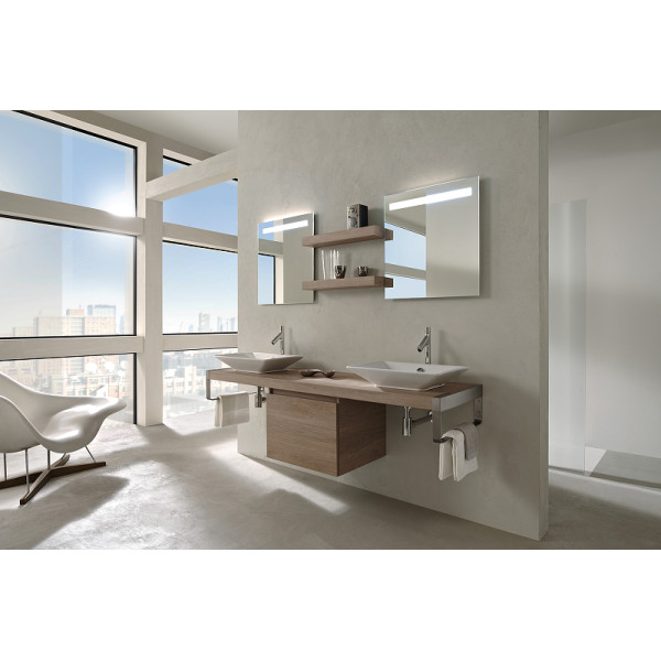 Зеркало Jacob Delafon Parallel 90 см с подсветкой антизапотевание (EB1414-NF)