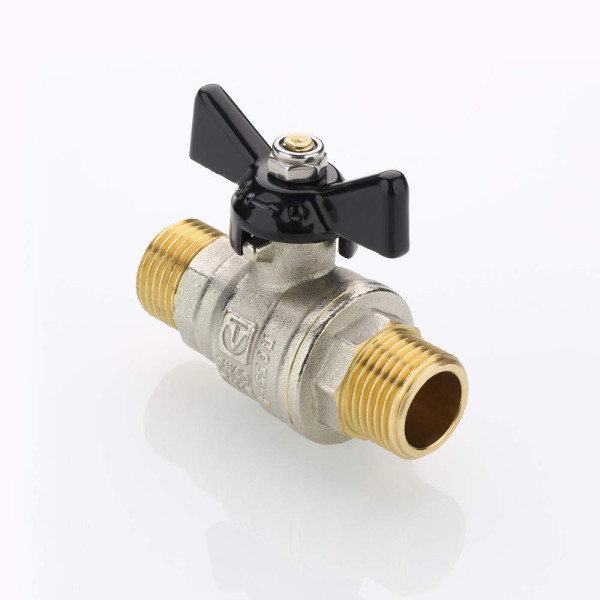 Кран 1/2" НН шаровый Valtec Perfect-ГОСТ (черная бабочка) VT.419.N.04 Кран 1/2" НН шаровый Valtec Perfect-ГОСТ (черная бабочка) VT.419.N.04