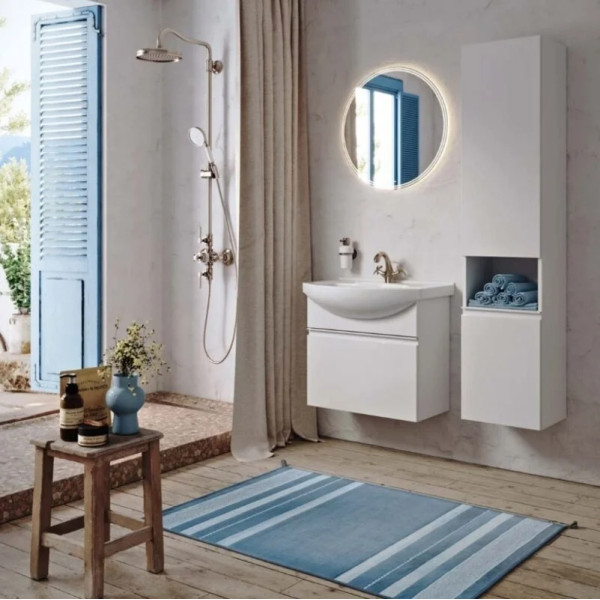 Тумба подвесная Aqwella Rodos 650x440x596 белый (ROD01061)