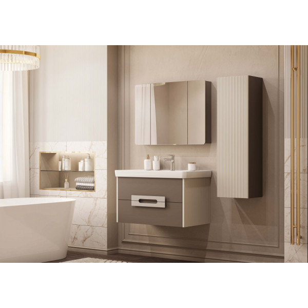 Пенал подвесной Aquaton Ар-Деко 320x280x1100 кашемир (1.A280.5.03D.D6E.0)