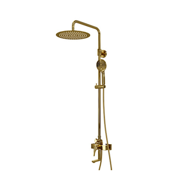 Душевая система WasserKRAFT Золотой глянцевый (A17101) Душевая система WasserKRAFT Золотой глянцевый (A17101)