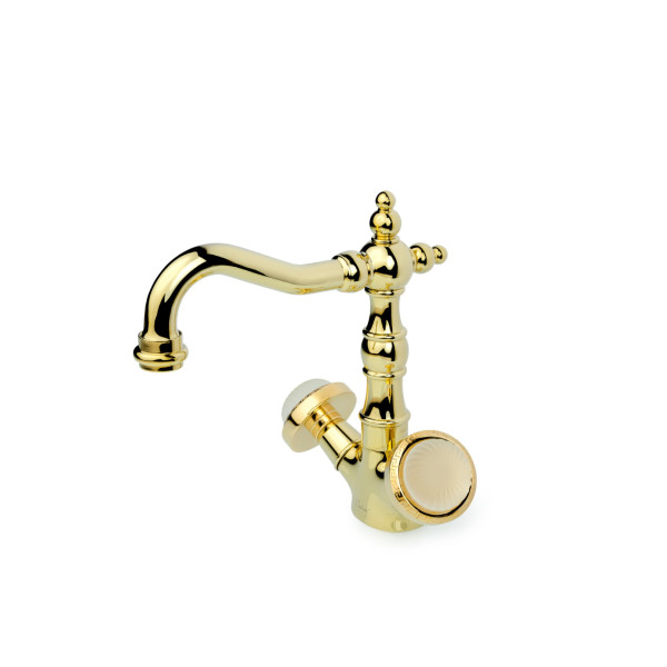 Смеситель для раковины Boheme Satine золотой (292-ST) Смеситель для раковины Boheme Satine золотой (292-ST)