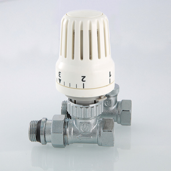 Комплект термостатический прямой 1/2" Valtec VT.046.N (3 в 1) (VT.046.N.04) Комплект термостатический прямой 1/2" Valtec VT.046.N (3 в 1) (VT.046.N.04)