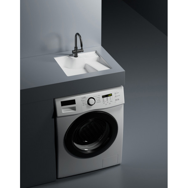 Раковина над стиральной машиной Abber Rechteck 54,5x52x13 белая (AC2224R) Раковина над стиральной машиной Abber Rechteck 54,5x52x13 белая (AC2224R)