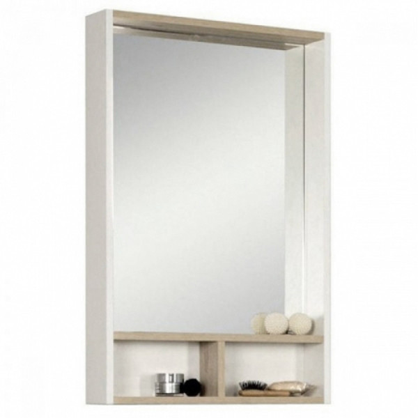 Зеркало Aquaton Йорк 550x115x850 белый, ясень фабрик (1.A173.2.02Y.OAV.0)