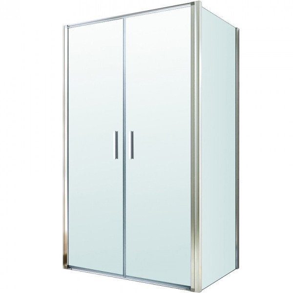 Душевой уголок Berges Legos LS-3 100х80 стекло прозрачное, профиль хром (61048)