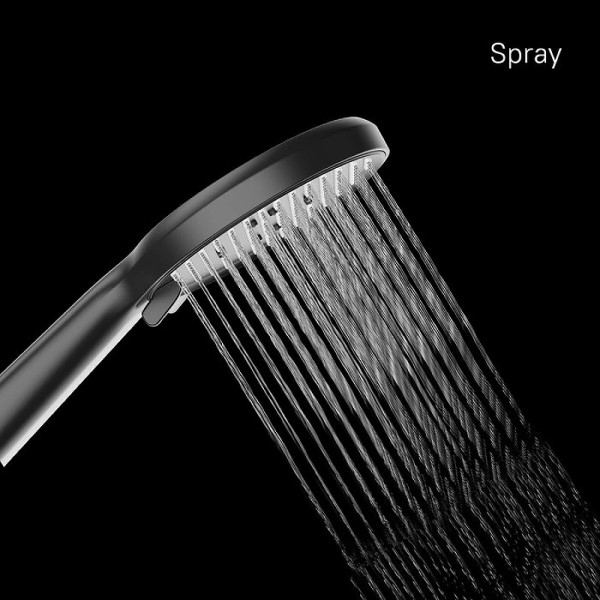 Душевая лейка Milardo Ideal Spa черная (ILS3FBRM18)