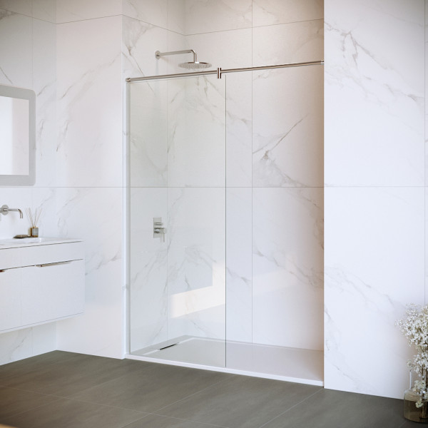 Душевое ограждение RGW Walk In 110x195 стекло прозрачное, профиль хром (351003311-11)