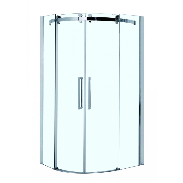 Душевое ограждение Azario Ottawa 90х90х200стекло прозрачное профиль хром серебро (AZ-NKE2142 90)