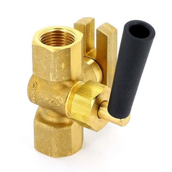 Кран трёхходовой для манометра 1/2" ВВ Watts (с поверочным фланцем) (10009481 / 0335016)