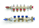 Коллекторная группа Rehau HKV-D 10 отводов 1"-3/4" НР ЕК M30х1,5 мм.