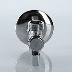 Кран угловой 1/2"Нх10 шаровый Valtec с чашкой и фильтром (обжим) VT.282.N.0410